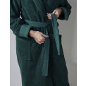 Dressing gown Connect Organic Uni XS green - 3