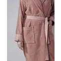 Dressing gown Connect Organic Uni L rose - 2