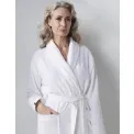 Dressing gown Connect Organic Uni M white - 3
