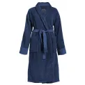 Dressing gown Connect Organic Uni XS blue