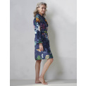 Dressing gown Fleur XS navy blue - 3