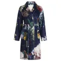 Dressing gown Fleur XXL navy blue