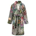 Dressing gown Fleur S dark grey