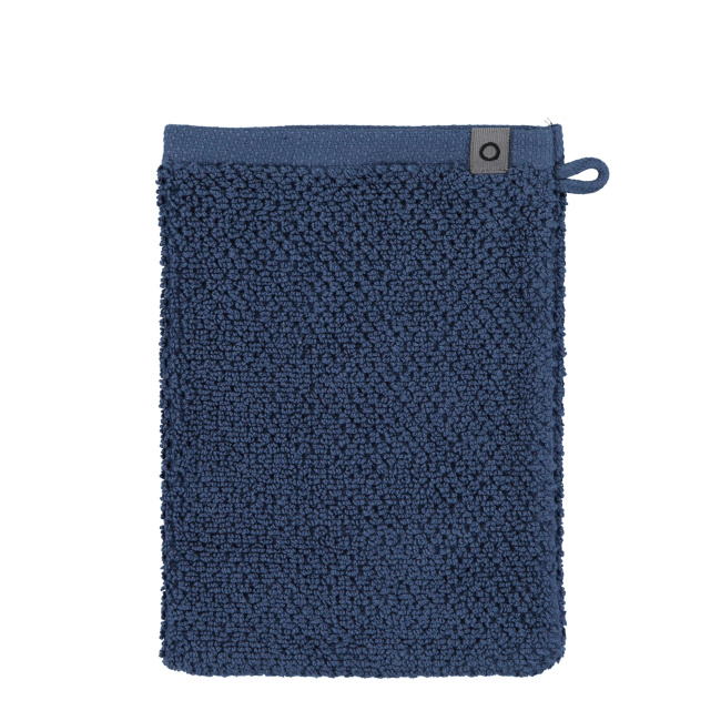 Bath mitt Connect Organic 16x22cm blue - 1