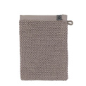 bath mitt Connect Organic 16x22cm grey - 1