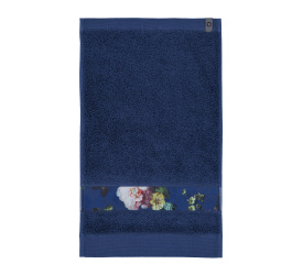 Ręcznik Fleur 30x50cm niebieski