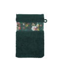 Bath mitt Fleur 16x22cm green