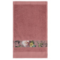 Towel fleur 30x50cm dirty rose