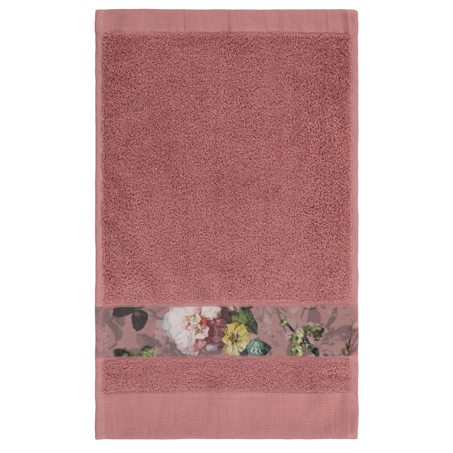 towel fleur 30x50cm dirty rose - 1