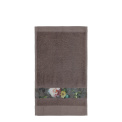 Towel Fleur 30x50cm grey - 1