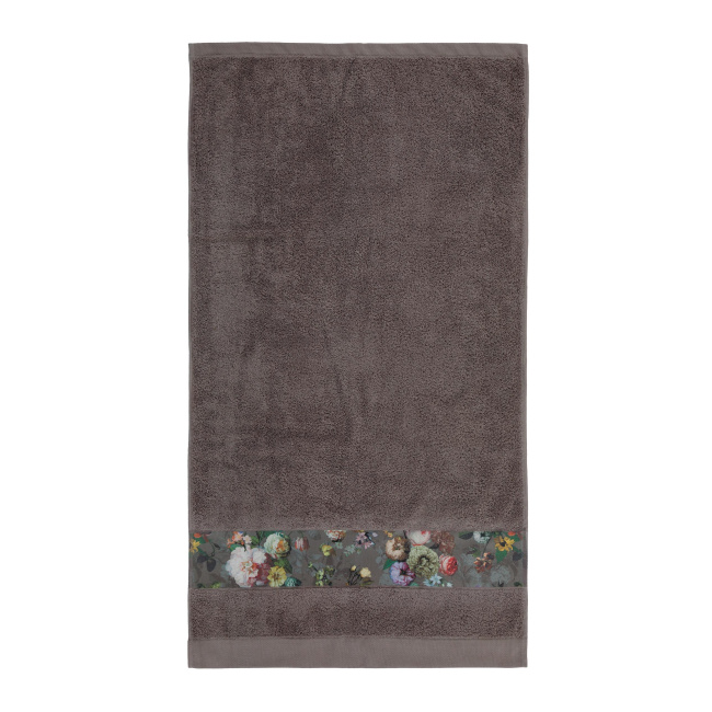 towel Fleur 60x110cm grey - 1