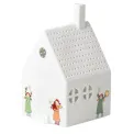 Lampion domek LED 12x7x7,5cm niebiańskie siostry - 1