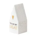 LED house lamp 11x5cm you are my light - 1