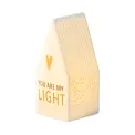 LED house lamp 11x5cm you are my light - 2