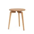 Coffee table Tamise  45x55cm round wooden - 1