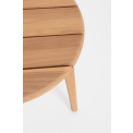 coffee table Tamise  45x55cm round wooden - 7