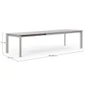 Stół ogrodowy Kolorado 200-300x110cm aluminium - 2