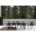 Garden table Ebro 200-300x95cm charcoal - 11