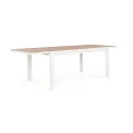 Garden table Bron 160-240x100cm white - 4
