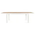 Garden table Bron 160-240x100cm white - 2