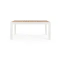 Garden table Bron 160-240x100cm white - 3