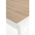 Garden table Bron 160-240x100cm white - 7