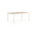 Stół ogrodowy Bron 160-240x100cm biały