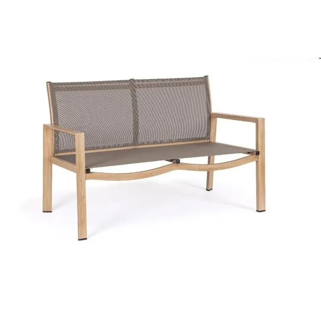 Sofa ogrodaowa Kabiro 2-osobowa natural