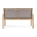Sofa ogrodaowa Kabiro 2-osobowa natural - 2