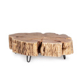 coffee table Eneas 90x30cm in acacia wood - 5