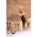 Stolik kawowy Eneas 90x30cm z drewna akacji - 3
