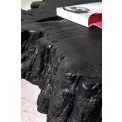 Stolik kawowy Keval 90x32 z drewna akacji czarny - 7