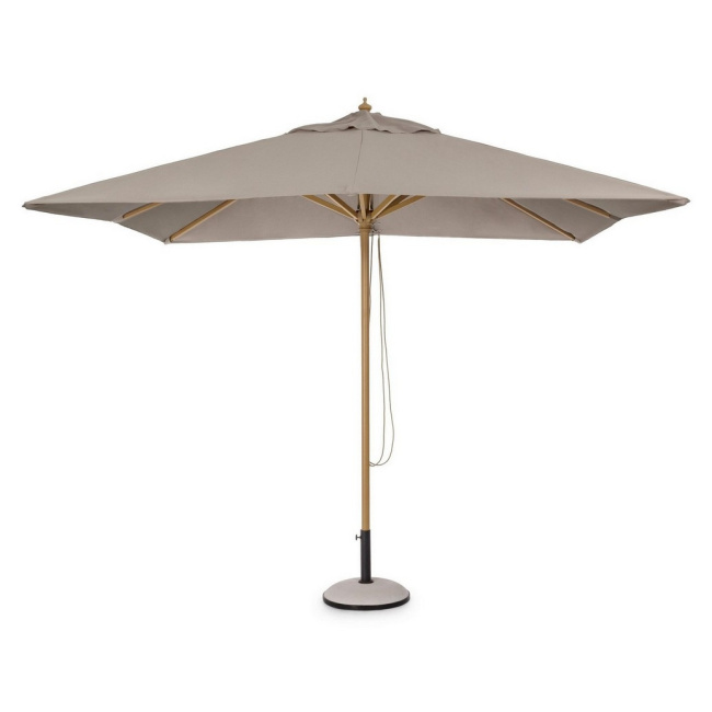 Garden umbrella Edeano 3x3x2,6cm taupe