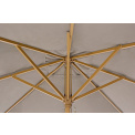Garden umbrella Edeano 3x3x2,6cm taupe - 4