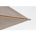 Parasol ogrodowy Edeano 3x3x2,6cm taupe - 5
