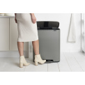 waste bin Bo 60l pedal grey - 6