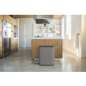 Kosz na odpady Bo Touch 60l szary - 2