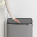 Kosz na odpady Bo Touch 60l szary - 10