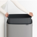 Kosz na odpady Bo Touch 60l szary - 13