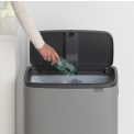 Kosz na odpady Bo Touch 60l szary - 12