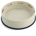 Steam cooking lid 24cm creamy - 1