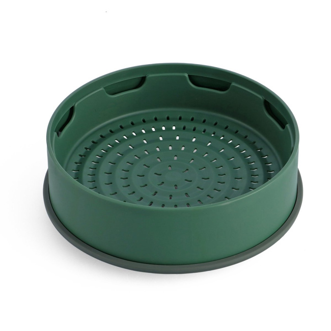 Steam cooking lid 24cm green