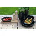 Naczynie ceramiczne do tarty 29cm Matte Black - 2