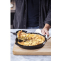 Naczynie ceramiczne do tarty 29cm czarny matowy - 2