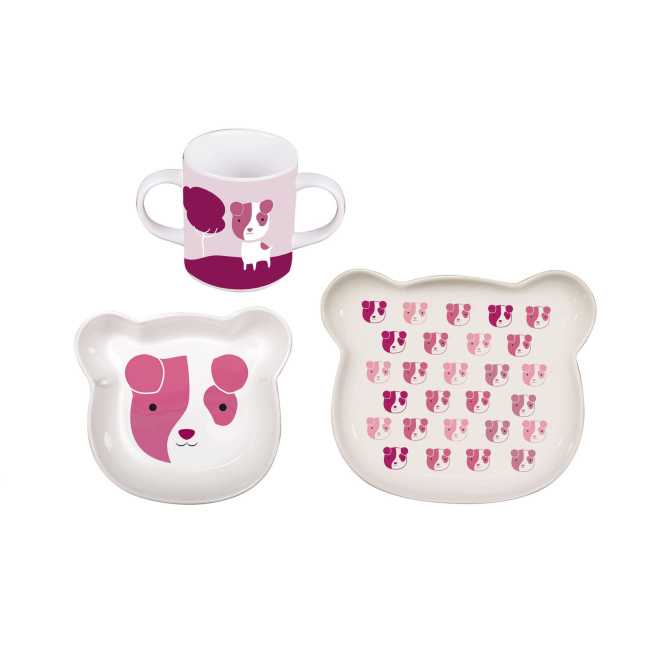 Set of dishes for childrens Judy 3 items