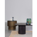 coffee table Orleans 130x65cm black oval - 2