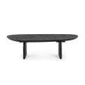 coffee table Monterrey 135x76cm black - 7