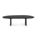 coffee table Monterrey 135x76cm black - 6