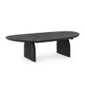 coffee table Monterrey 135x76cm black - 1