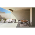 Sofa ogrodowa Formentera 3-osobowa moon + poduszki - 2